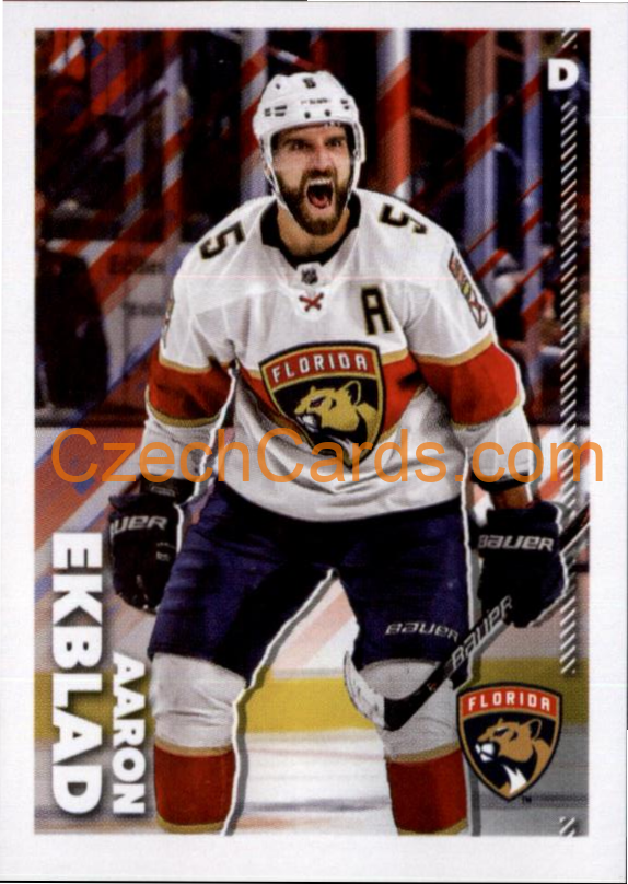 HOCKEY, Aaron Ekblad 2022-23 Topps NHL sticker #215