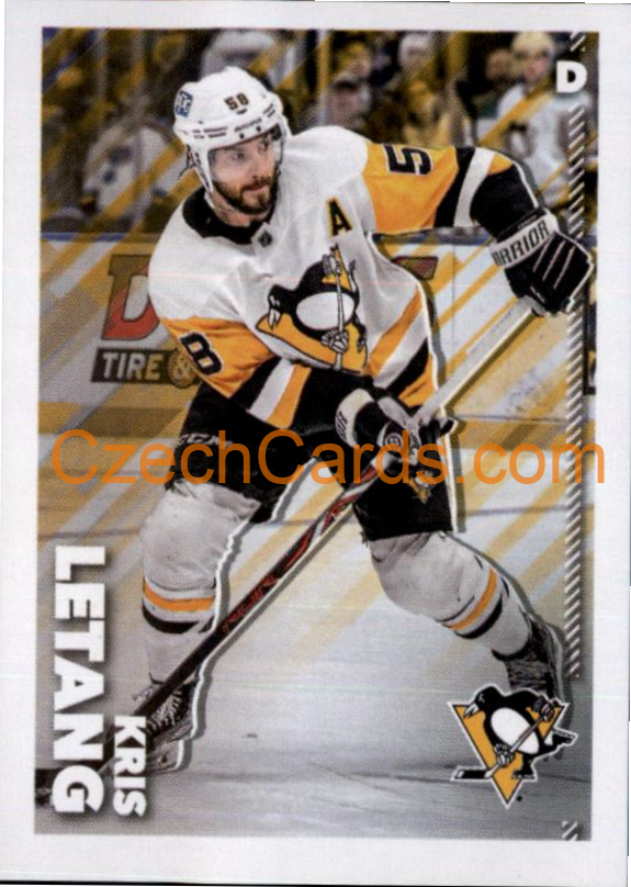 Kris Letang Sticker, Pittsburgh Penguins, Pittsburgh Penguins Sticker,  Pittsburgh Sticker, Penguins Hockey, NHL