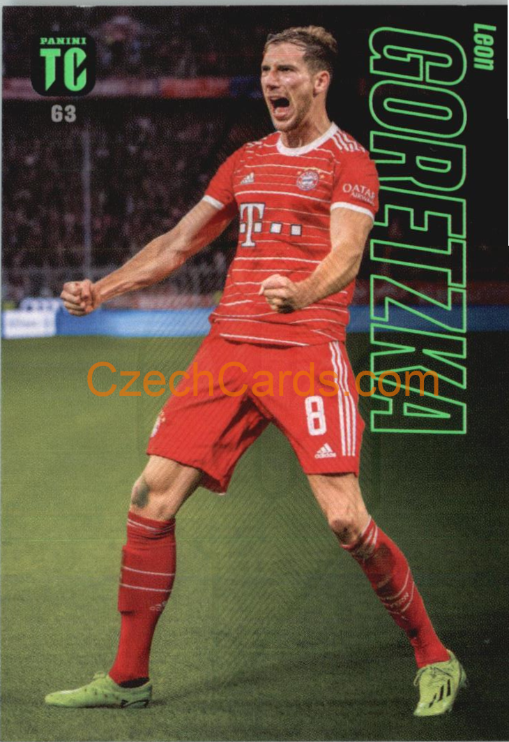 FOOTBALL SOCCER Leon Goretzka 2023 Panini Top Class 63 Czechcards