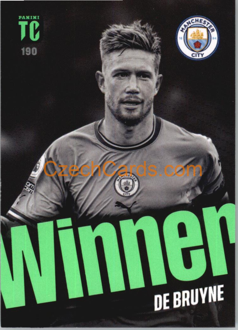 FOOTBALL/SOCCER | Kevin De Bruyne 2023 Panini Top Class Winner