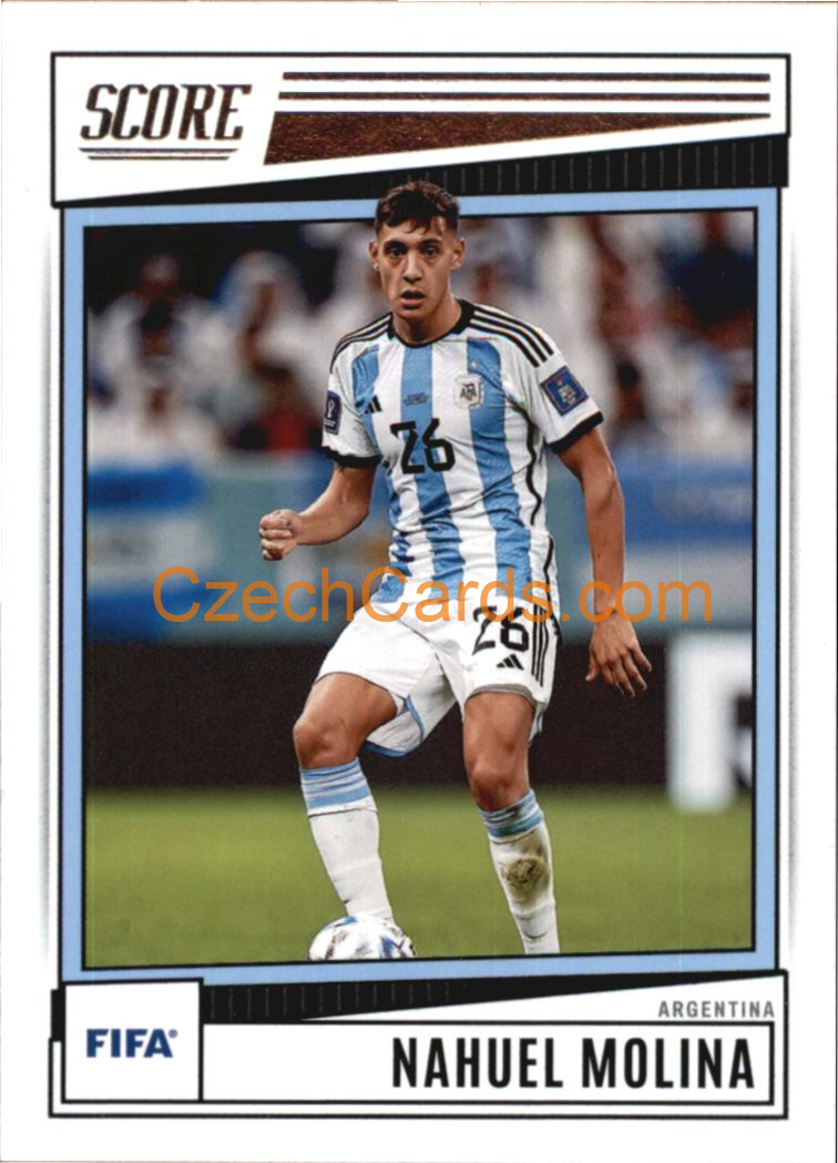 Nahuel Molina - Argentina 2022-23 Panini Score FIFA #101