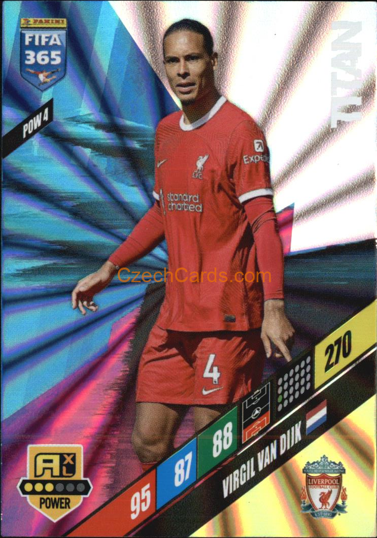 Football Soccer Virgil Van Dijk Panini Fifa Adrenalyn Xl