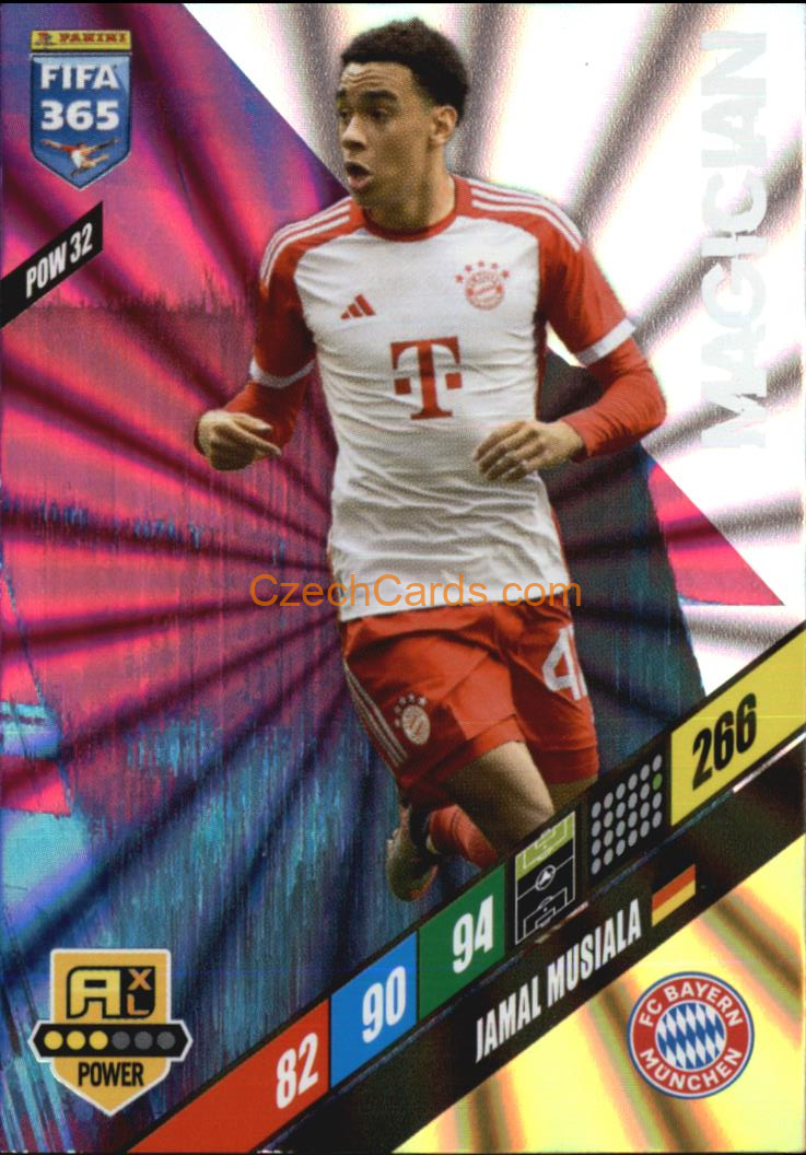 Football Soccer Jamal Musiala Panini Fifa Adrenalyn Xl