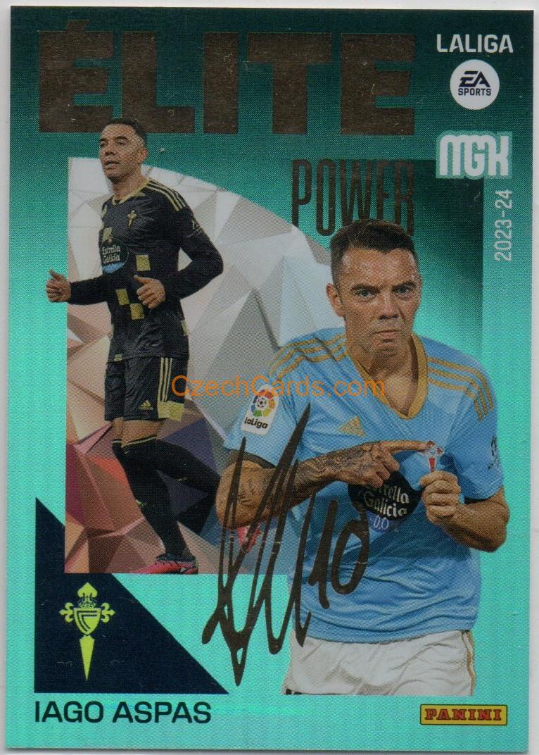 Football Soccer Iago Aspas Panini Megacracks Lite Power P