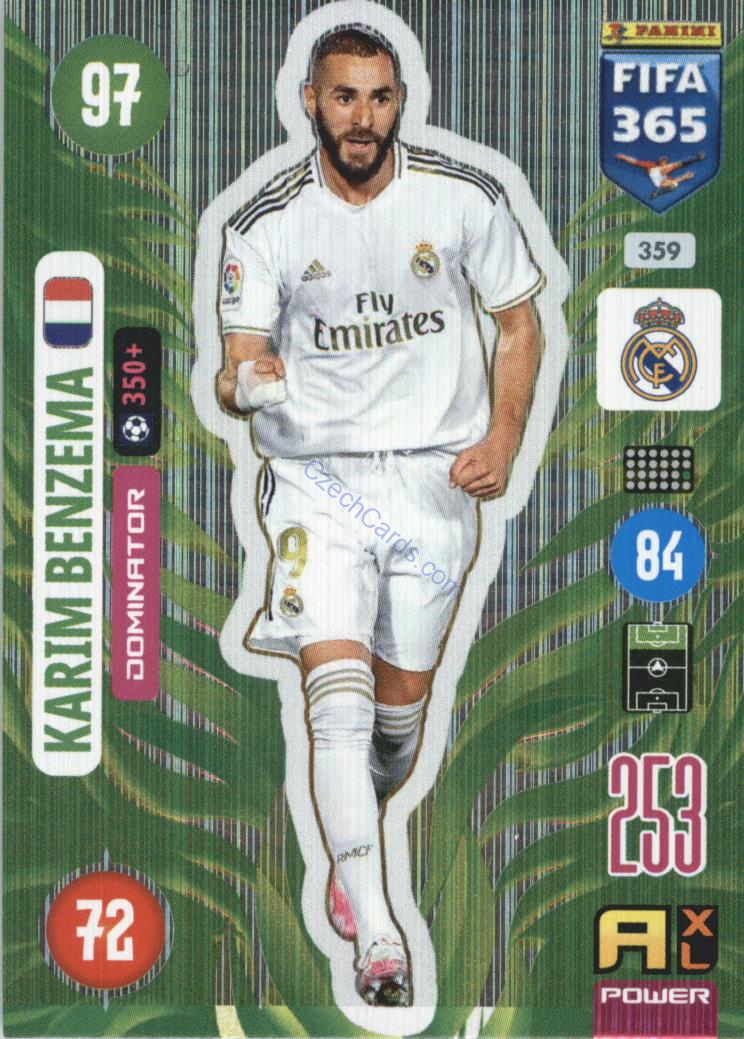 Football Soccer Karim Benzema Fifa Adrenalyn Dominator