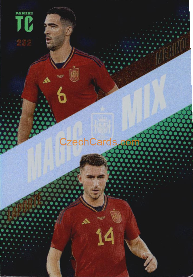 Football Soccer Merino Laporte Panini Top Class Magic Mix