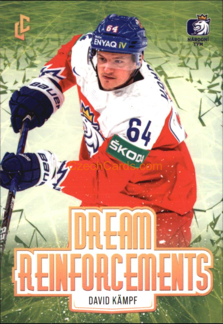 HOCKEY David Kämpf 2024 Legendary Cards Road to Prague DR15