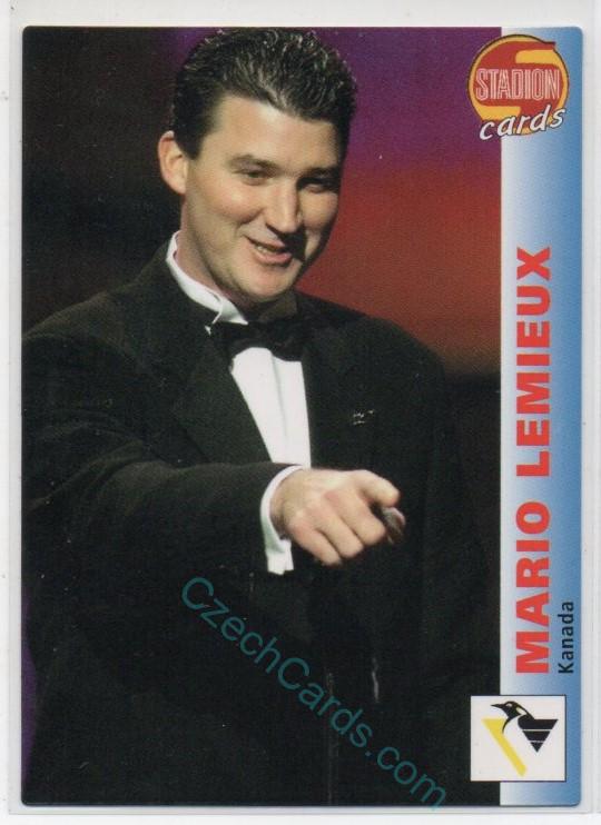 STADION MULTISPORT CARDS Mario Lemieux 2000 Stadion 79 Czechcards