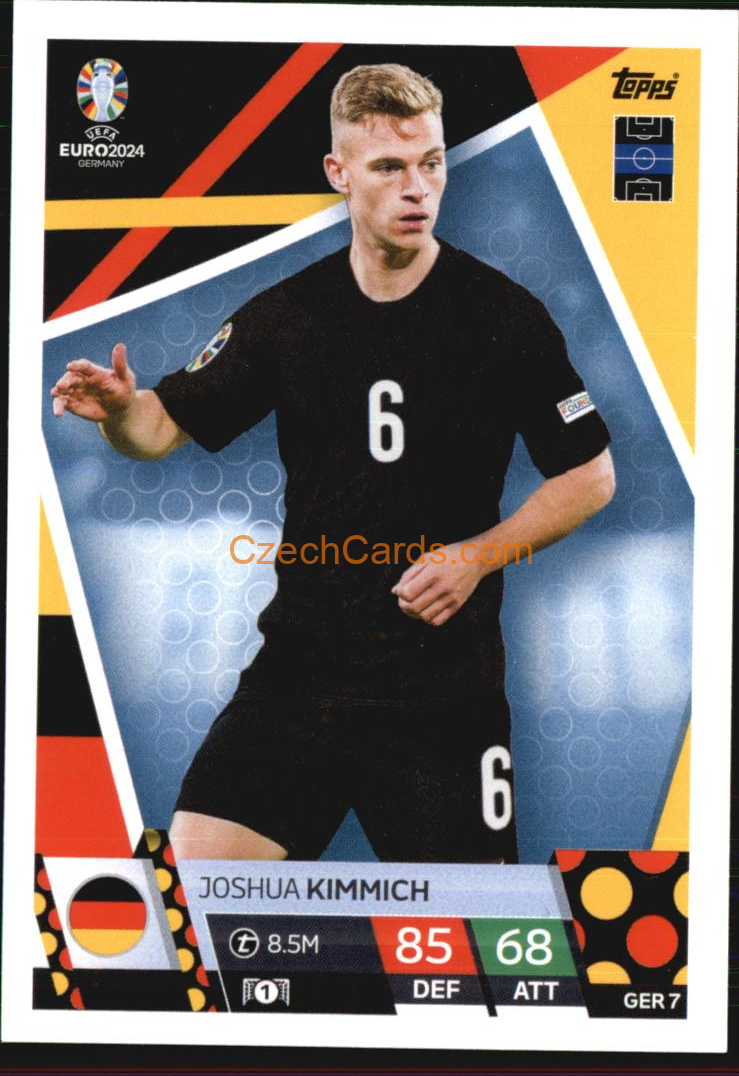 FOOTBALL/SOCCER | Joshua Kimmich 2024 EURO Match Attax #GER7 ...