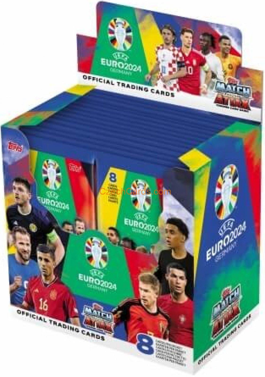 2024 Topps Match Attax UEFA Euro Booster Box - 36 packs