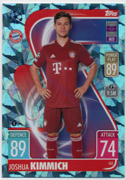 FOOTBALL/SOCCER | Joshua Kimmich Topps Match Attax 2021/22 Crystal ...