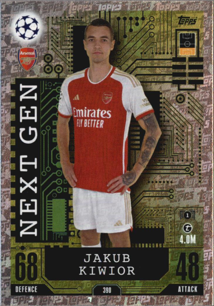 Jakub Kiwior 2023/04 Topps Match Attax Next Gen #390