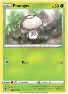 Amoonguss 012/195 rare Pokémon Card