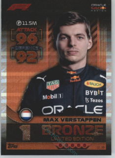 Max Verstappen (Red Bull Racing) 2022 Turbo Attax #LE 3B