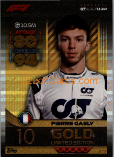 Pierre Gasly (Scuderia AlphaTauri) 2022 Turbo Attax #LE 7G