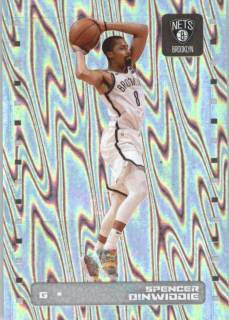 Spencer Dinwiddie 2019/20 Panini sticker Euro ed. foil #67