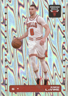 Zach LaVine 2019/20 Panini sticker Euro ed. foil #93