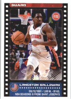 Langston Galloway 2019/20 Panini sticker Euro ed. #111