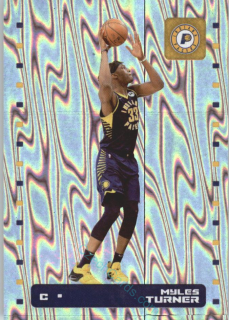 Myles Turner 2019/20 Panini sticker Euro ed. foil #132