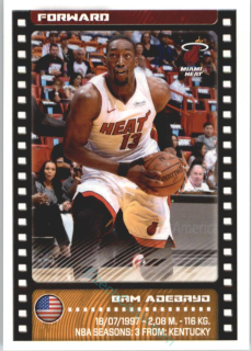 Bam Adebayo 2019/20 Panini sticker Euro ed. #136