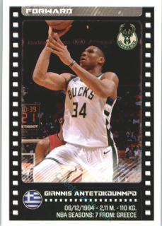 Giannis Antetokounmpo 2019/20 Panini sticker Euro ed. #149