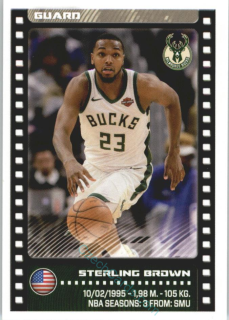 Sterling Brown 2019/20 Panini sticker Euro ed. #151