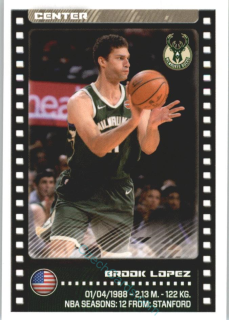 Brook Lopez 2019/20 Panini sticker Euro ed. #155