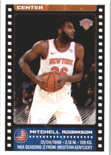 Mitchell Robinson 2019/20 Panini sticker Euro ed. #167