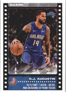 D.J. Augustin 2019/20 Panini sticker Euro ed. #175