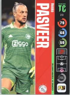 Remko Pasveer 2021-22 Top Class #20