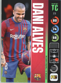 Dani Alves 2021-22 Top Class #23