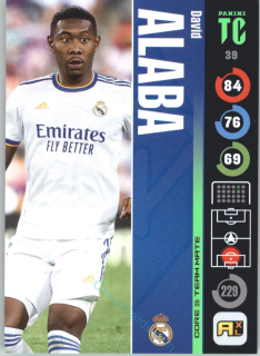 David Alaba 2021-22 Top Class #39