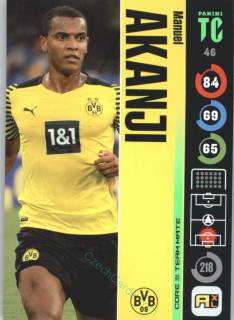 Manuel Akanji 2021-22 Top Class #46