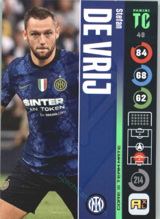 Stefan de Vrij 2021-22 Top Class #48