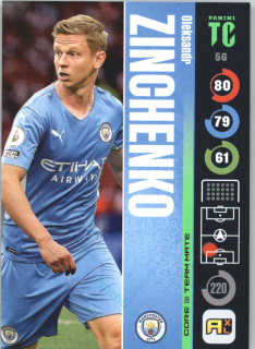 Oleksandr Zinchenko 2021-22 Top Class #56