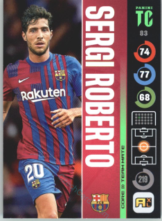 Sergi Roberto 2021-22 Top Class #83