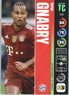 Serge Gnabry 2021-22 Top Class #119