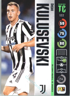 Dejan Kulusevski 2021-22 Top Class #122