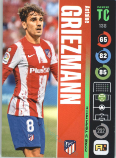 Antoine Griezmann 2021-22 Top Class #138