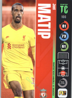 Joël Matip 2021-22 Top Class Team Colour #166