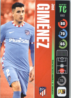 José Giménez 2021-22 Top Class #193