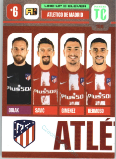 Atlético de Madrid 2021-22 Top Class Eleven #196