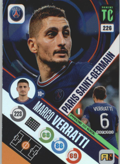 Marco Verratti 2021-22 Top Class Idol #226