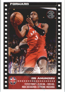 OG Anunoby 2019/20 Panini sticker Euro ed. #201