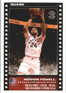 Norman Powell 2019/20 Panini sticker Euro ed. #206