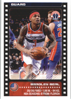 Bradley Beal 2019/20 Panini sticker Euro ed. #214