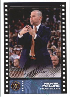 Michael Malone (head coach) 2019/20 Panini sticker Euro ed. #248