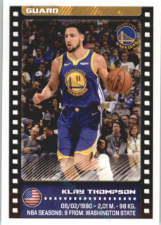 Klay Thompson 2019/20 Panini sticker Euro ed. #260