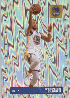 Stephen Curry 2019/20 Panini sticker Euro ed. foil #262