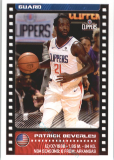 Patrick Beverley 2019/20 Panini sticker Euro ed. #279